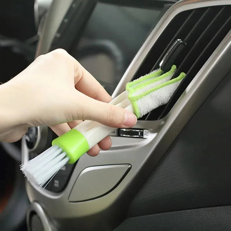 2-in-1 Car Air-Conditioner Outlet Cleaning Brush