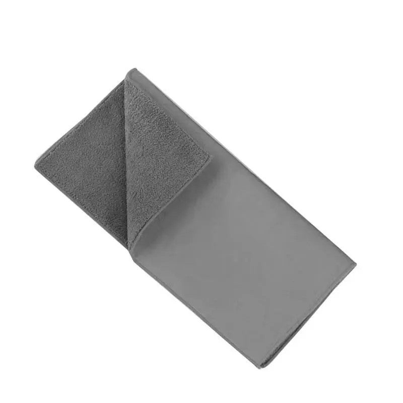 Premium Dual-Sided Car Cleaning Towel | Suede & Coral Velvet | 30×30cm | 3 Colors